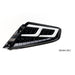 Molded Innovations CS Style Sequential LED Tail Lights Clear Lens w/ Black Base, White DRL Bar and Clear Turn Signal Reflector 2022 - 2024 WRX - SB2004-CBCC - Subimods.com