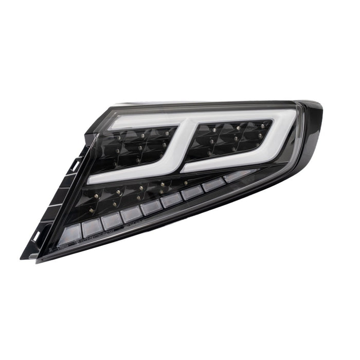 Molded Innovations CS Style Sequential LED Tail Lights Clear Lens w/ Black Base, White DRL Bar and Clear Turn Signal Reflector 2022-2026 WRX - SB2004-CBCC - Subimods.com