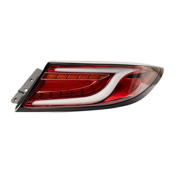Molded Innovations CS Style Sequential LED Tail Lights Clear Lens w/ Red Base & White Bar 2022-2026 BRZ / 2022-2026 GR86 - MI-TO2003-CRCAR - Subimods.com