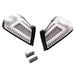 Molded Innovations CS Style Sequential LED Tail Lights Clear Lens w/ Silver Base & White Bar 2015 - 2021 WRX / 2015 - 2021 STI - A-SB-2001-U-CSC - Subimods.com