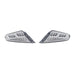 Molded Innovations CS Style Sequential LED Tail Lights Clear Lens w/ Silver Base & White Bar 2022 - 2025 WRX - SB2004-CSCC - Subimods.com