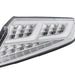 Molded Innovations CS Style Sequential LED Tail Lights Clear Lens w/ Silver Base & White Bar 2022 - 2025 WRX - SB2004-CSCC - Subimods.com