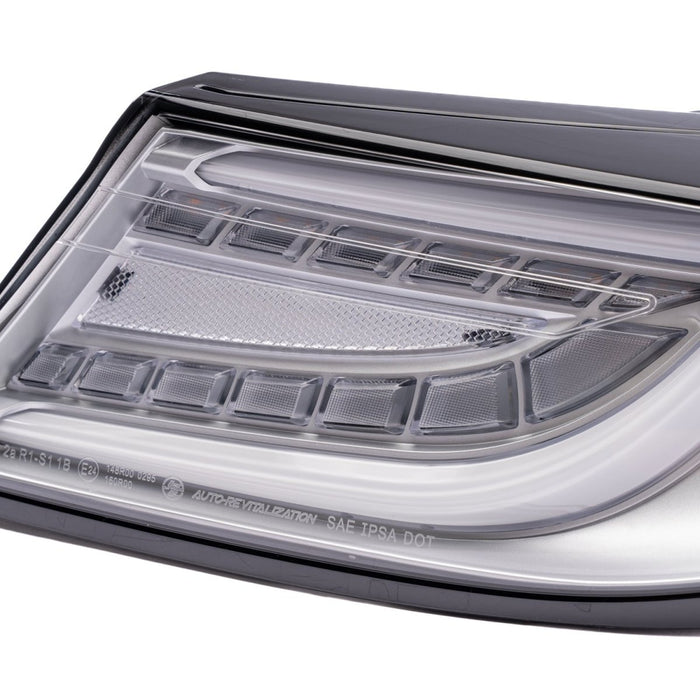 Molded Innovations CS Style Sequential LED Tail Lights Clear Lens w/ Silver Base & White Bar 2022 - 2026 BRZ / GR86 - MI-TO2003-CSCCC - Subimods.com