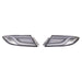 Molded Innovations CS Style Sequential LED Tail Lights Clear Lens w/ Silver Base & White Bar 2022 - 2026 BRZ / GR86 - MI-TO2003-CSCCC - Subimods.com