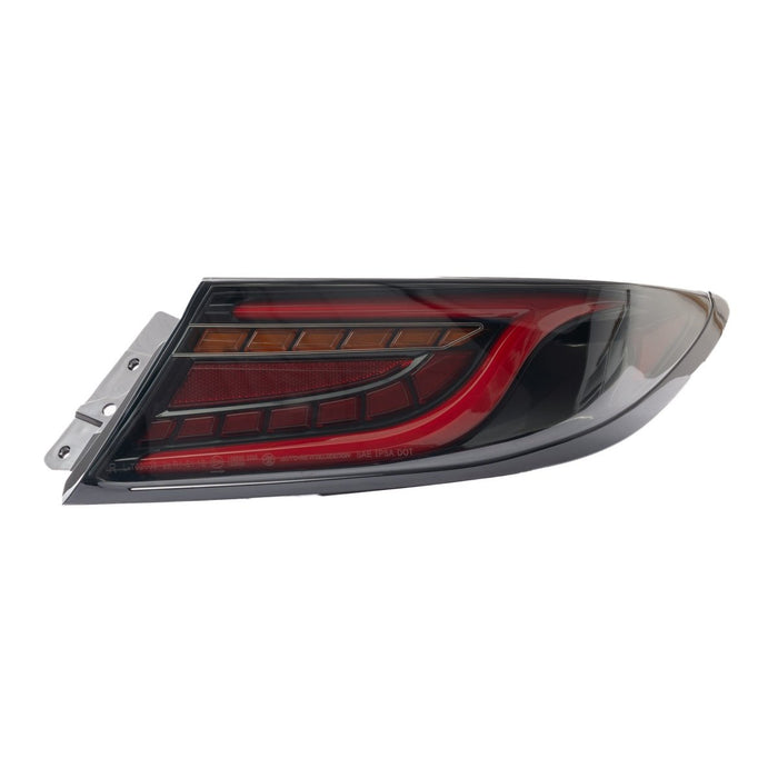 Molded Innovations CS Style Sequential LED Tail Lights Smoke Lens w/ Black Base & Red Bar 2022-2026 BRZ / 2022-2026 GR86 - MI-TO2003-SBRAR - Subimods.com