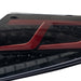 Molded Innovations CS Style Sequential LED Tail Lights Smoke Lens w/ Black Base, Red DRL Bar and Clear Turn Signal Reflector 2022-2026 WRX - SB2004-SBRC - Subimods.com