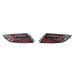 Molded Innovations EVO+ Style Sequential LED Tail Lights Clear Lens w/ Black Base & Red Bar 2022-2026 BRZ / 2022-2026 GR86 - MI-SB2003-CBRCR - Subimods.com