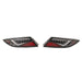 Molded Innovations EVO+ Style Sequential LED Tail Lights Clear Lens w/ Black Base & White Bar 2022-2026 BRZ / 2022-2026 GR86 - MI-SB2003-CBCCR - Subimods.com