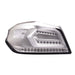 Molded Innovations EVO+ Style Sequential LED Tail Lights Clear Lens w/ Silver Base & White Bar 2015 - 2021 WRX / 2015 - 2021 STI - SB2002-U-CSC - Subimods.com