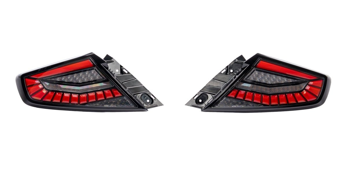 EvoGlow DynamicLume LED Tail Lights Clear Lens WRX 2022-24