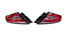 Molded Innovations EvoGlow Series DynamicLume LED Tail Lights Red Lens w/ Black Base & Red Bar 2022 - 2024 WRX - 24SB - WRTL - V1 - RB2 - Subimods.com