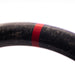 Molded Innovations Forged Carbon Fiber Steering Wheel w/ Perforated Leather Grip, Red Stripe and Red Stitching 2013 - 2016 BRZ / 2013 - 2016 FRS - MIZC6-WHL-L/FC-R-R - Subimods.com