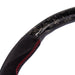 Molded Innovations Forged Carbon Fiber Steering Wheel w/ Suede Grip, Red Stripe and Red Stitching 2008-2014 WRX / 2008-2014 STI / 2009-2013 Forester / 2008-2011 Impreza / 2008-2009 Legacy / 2008-2009 Outback - MI08-WHL-A/FC-R-R - Subimods.com