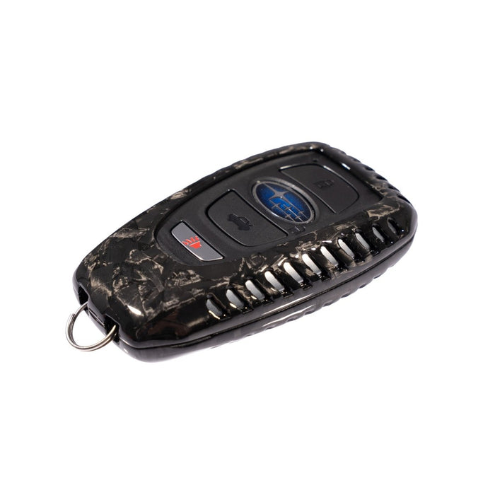 Molded Innovations Forged Carbon Fiber Vented Key Fob Cover Black Most Subaru Models - MI-9127 - Subimods.com