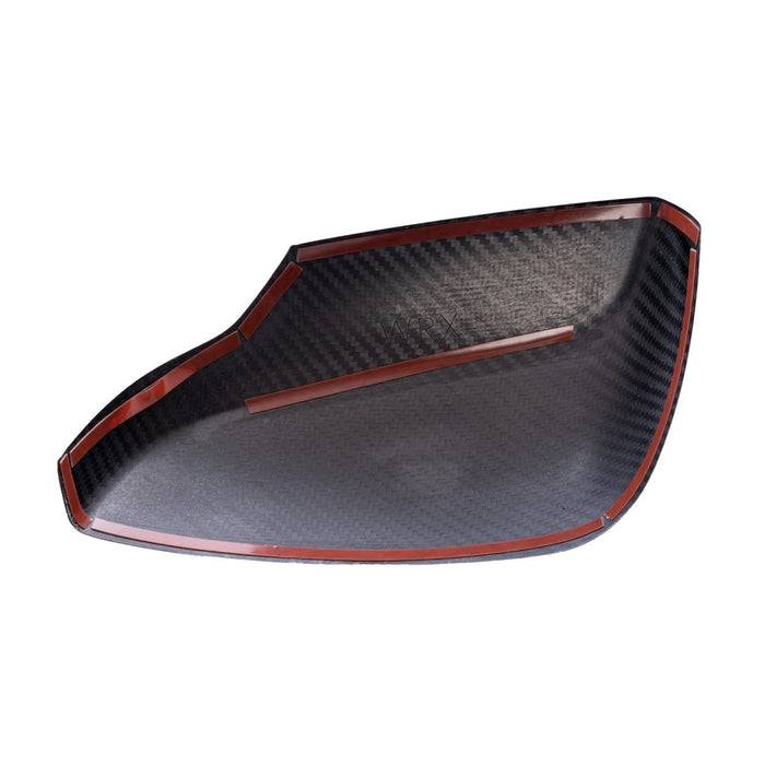 Molded Innovations Fuijin Carbon Fiber Mirror Covers w/ Turn Signal Cutout 15-21 WRX / 15-21 STI - MI-CF-023 - Subimods.com