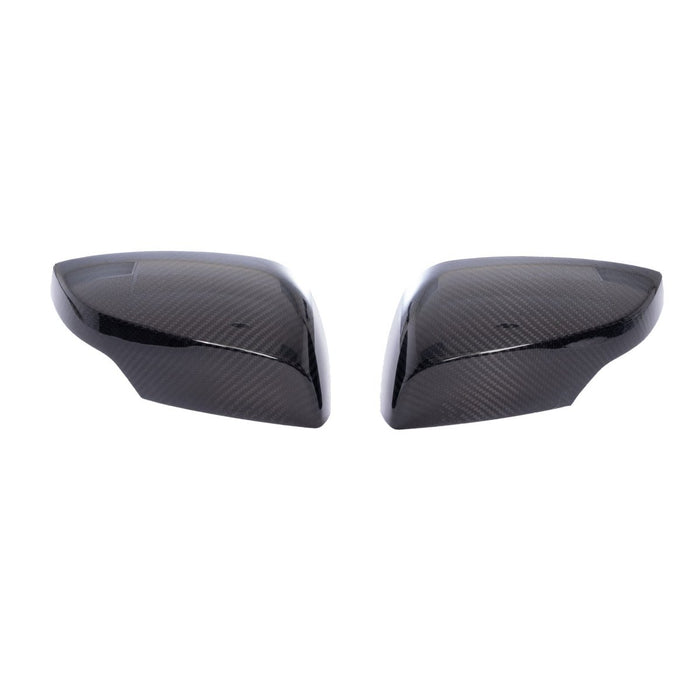 Molded Innovations Fuijin Carbon Fiber Mirror Covers w/ Turn Signal Cutout 15-21 WRX / 15-21 STI - MI-CF-023 - Subimods.com