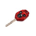 Molded Innovations Gloss Carbon Fiber Key Cover Red Most Subaru Models - MI-9126 - Subimods.com