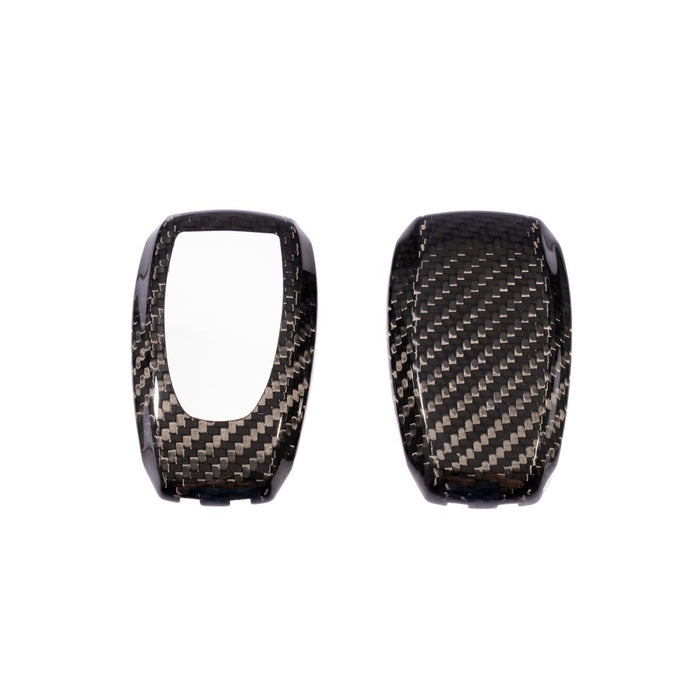 Molded Innovations Gloss Carbon Fiber Key Fob Cover Black Most Subaru Models - MI-9106 - Subimods.com