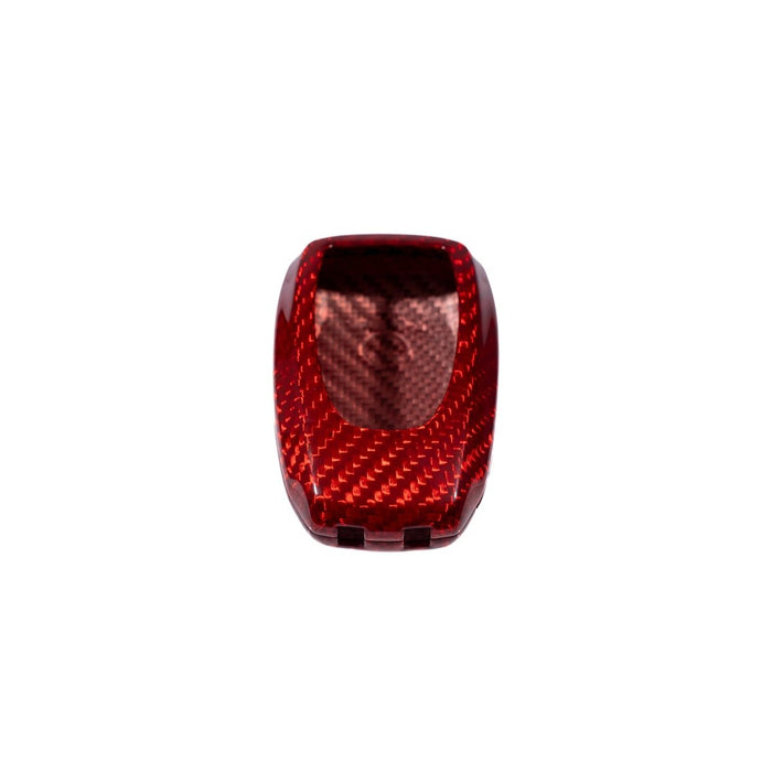 Molded Innovations Gloss Carbon Fiber Key Fob Cover Red Most Subaru Models - MI-9105 - Subimods.com
