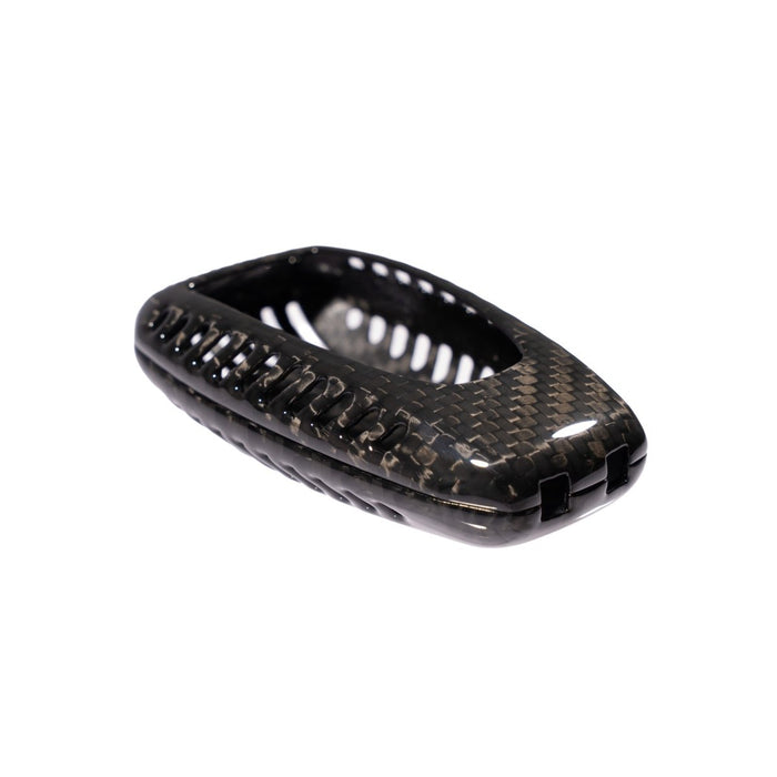 Molded Innovations Gloss Carbon Fiber Vented Key Fob Cover Black Most Subaru Models - MI-9124 - Subimods.com