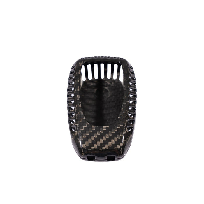 Molded Innovations Gloss Carbon Fiber Vented Key Fob Cover Black Most Subaru Models - MI-9124 - Subimods.com