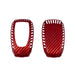 Molded Innovations Gloss Carbon Fiber Vented Key Fob Cover Red Most Subaru Models - MI-9123 - Subimods.com