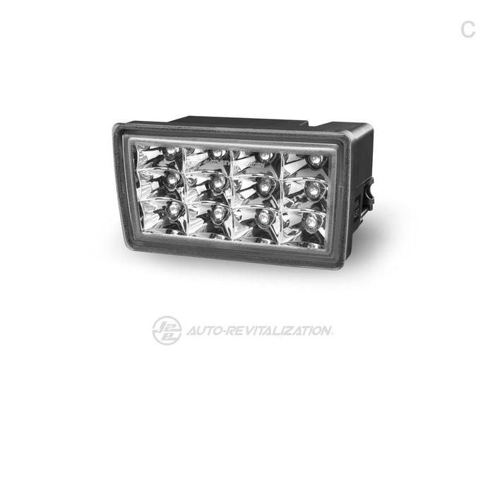 Molded Innovations J2 Style Rear Brake Light Chrome Base w/ Clear Lens 2015 - 2021 WRX Sedan / 2015 - 2021 STI Sedan - A-SB-3-001-C - Subimods.com