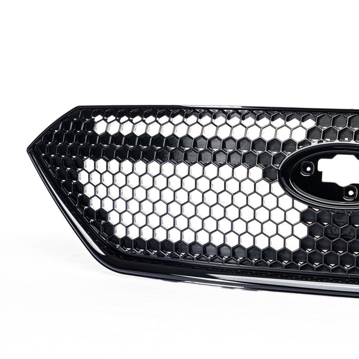 Molded Innovations JDM Style Front Grill Gloss Black 2022 - 2024 WRX - MI-WRX5-FGB - Subimods.com