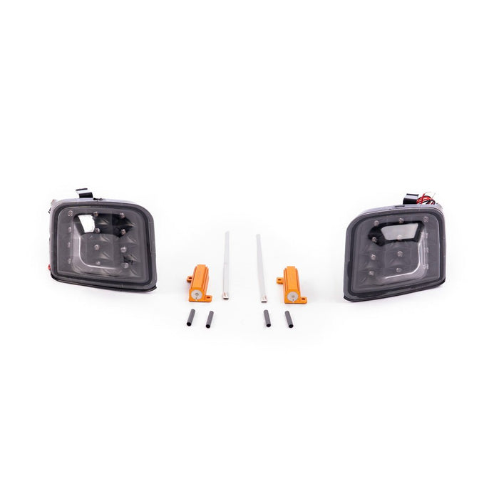 Molded Innovations LED Front Turn Signal Housings Clear - A-SB-7-001-B - Subimods.com