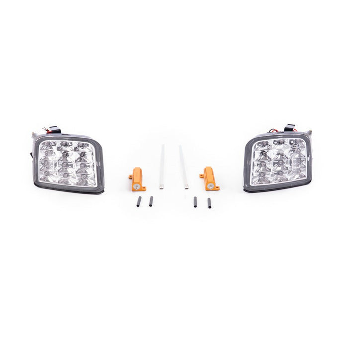 Molded Innovations LED Front Turn Signal Housings Clear - A-SB-7-001-C - Subimods.com
