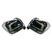 Molded Innovations LED Tail Lights Smoke Lens w/ Black Chrome Base & White Bar 2013-2017 Crosstrek / 2012-2016 Impreza Hatch - MI-9233-SG - Subimods.com