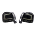 Molded Innovations LED Tail Lights Smoked Lens w/ Gold Base & White Bar 2013-2017 Crosstrek / 2012-2016 Impreza Hatch - SU11-XV11-GWS - Subimods.com
