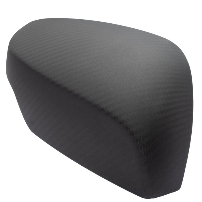Molded Innovations Matte Carbon Fiber Mirror Covers w/ Turn signal Cutout 2015-2021 WRX / 2015-2021 STI - MI-CF-024 - Subimods.com