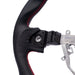 Molded Innovations OEM Plus Style Perforated Leather Steering Wheel w/ Red Stitching 2008-2014 WRX / 2008-2014 STI / 2009-2013 Forester / 2008-2011 Impreza / 2008-2009 Legacy / 2008-2009 Outback - MI08-WHL-L/RD - Subimods.com