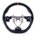 Molded Innovations OEM Plus Style Perforated Leather Steering Wheel w/ Red Stitching and Red Stripe 2008 - 2014 WRX / 2008 - 2014 STI / 2009 - 2013 Forester / 2008 - 2011 Impreza / 2008 - 2009 Legacy / 2008 - 2009 Outback - MI08-WHL-L/RD-R - Subimods.com