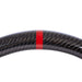 Molded Innovations Original Carbon Fiber Steering Wheel w/ Suede Grip, Red Stripe and Red Stitching 2013-2016 BRZ / 2013-2016 FRS - MIZC6-WHL-A/OC-R-R - Subimods.com