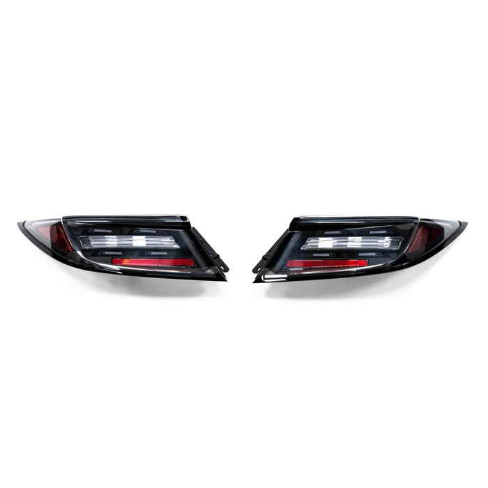 Molded Innovations P911 Style Sequential LED Tail Lights Smoke Lens w/ Black Base 2022-2026 BRZ / 2022-2026 GR86