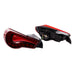 Molded Innovations Phantom Series Stepped Style Sequential Gen2 LED Tail Lights w/ Red Lens 2013-2021 BRZ / 2013-2016 FRS - MI-0287BR - Subimods.com