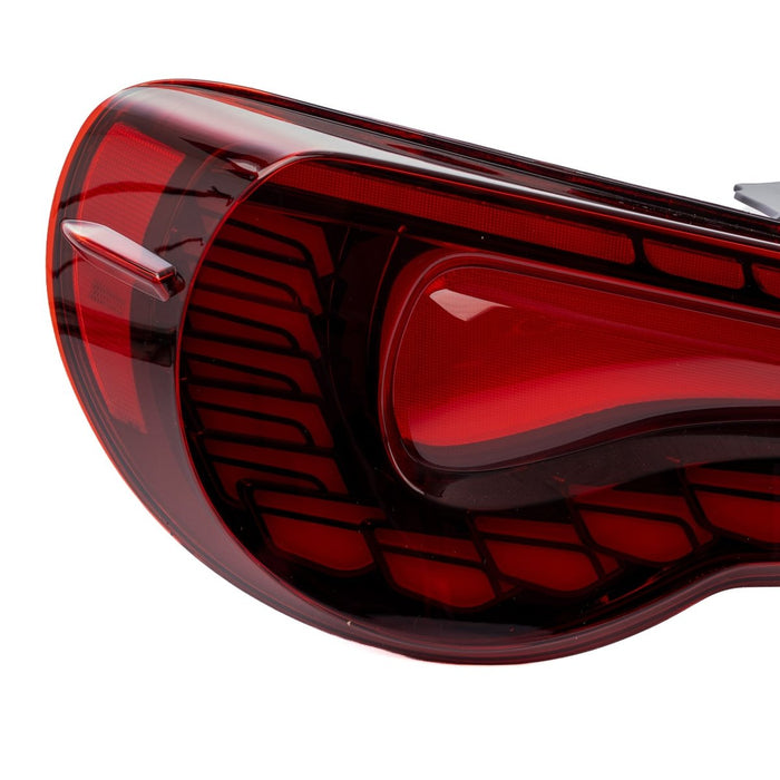 Molded Innovations Phantom Series Stepped Style Sequential Gen2 LED Tail Lights w/ Red Lens 2013-2021 BRZ / 2013-2016 FRS - MI-0287BR - Subimods.com