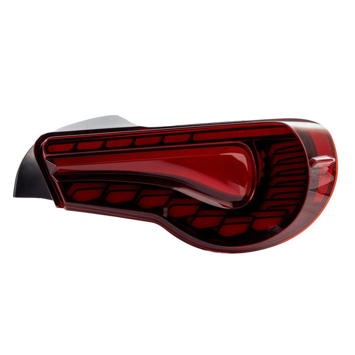 Molded Innovations Phantom Series Stepped Style Sequential Gen2 LED Tail Lights w/ Red Lens 2013-2021 BRZ / 2013-2016 FRS - MI-0287BR - Subimods.com