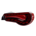 Molded Innovations Phantom Series Stepped Style Sequential Gen2 LED Tail Lights w/ Red Lens 2013-2021 BRZ / 2013-2016 FRS - MI-0287BR - Subimods.com