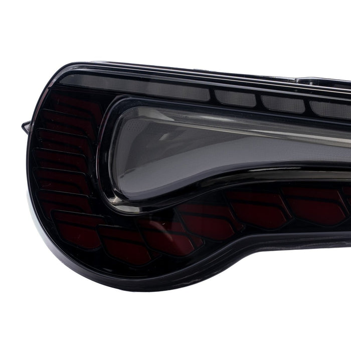 Molded Innovations Phantom Series Stepped Style Sequential Gen2 LED Tail Lights w/ Smoked Lens 2013-2021 BRZ / 2013-2016 FRS - MI-0287BS - Subimods.com