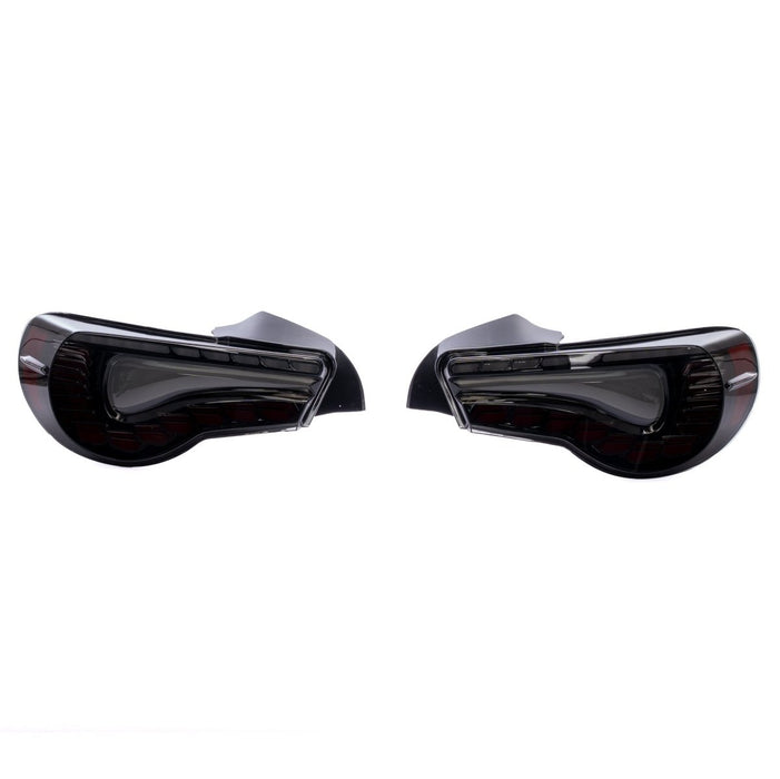 Molded Innovations Phantom Series Stepped Style Sequential Gen2 LED Tail Lights w/ Smoked Lens 2013-2021 BRZ / 2013-2016 FRS - MI-0287BS - Subimods.com