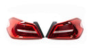 Molded Innovations Premium Series Sequential Tail Lights w/ Red Lens 2015 - 2021 WRX / 2015 - 2021 STI - 511 - SB001AS01 - 04 - Subimods.com