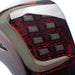 Molded Innovations Raijin Style LED Tail Lights Smoked Lens w/ Red Base & White Bar 2014-2018 Forester - SU11-FOR12-RWS - Subimods.com