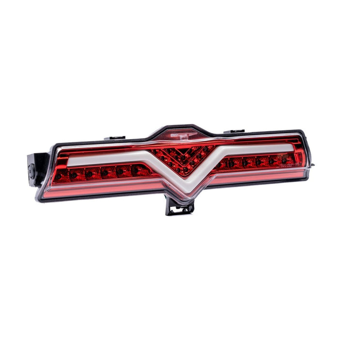 Molded Innovations Rear Brake Light Version 2 Clear Lens w/ Red Base & White Reverse Bar 2013 - 2021 BRZ / FRS / GT86 - MI-150409 - Subimods.com