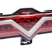 Molded Innovations Rear Brake Light Version 2 Clear Lens w/ Red Base & White Reverse Bar 2013 - 2021 BRZ / FRS / GT86 - MI-150409 - Subimods.com