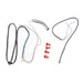 Molded Innovations Rear Brake Light Version 2 Smoke Lens w/ Clear Base & White Reverse Bar 2013 - 2021 BRZ / FRS / GT86 - MI-150401 - Subimods.com