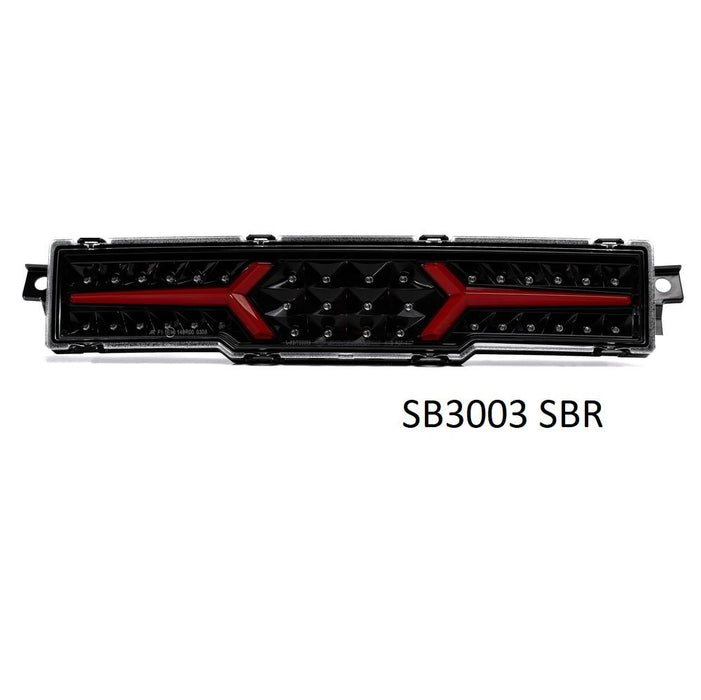 Molded Innovations Rear Brake Light Version 2 Style DRL Bar 2022 - 2024 BRZ / 2022 - 2024 GR86 - SB3003-CBW - Subimods.com