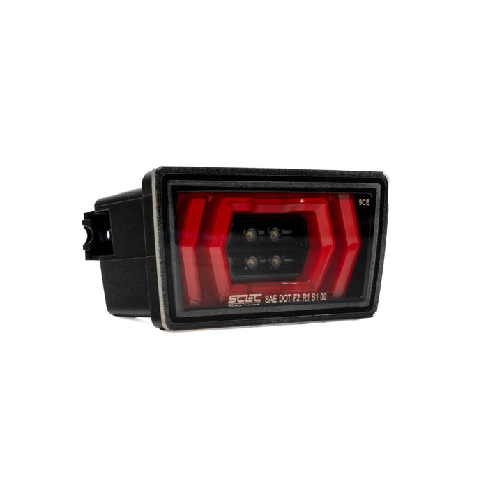 Molded Innovations Rear Brake Light Version 4 w/ Cyclops Style DRL and Reverse Light 2011-2014 WRX Sedan / 2011-2014 STI Sedan - MI08-RBLV4C-CBW - Subimods.com